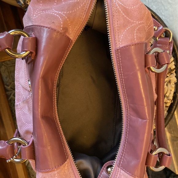 Pink Coach Purse - Picture 4 of 16